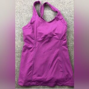 Lululemon Athletica Magenta Tank Top
